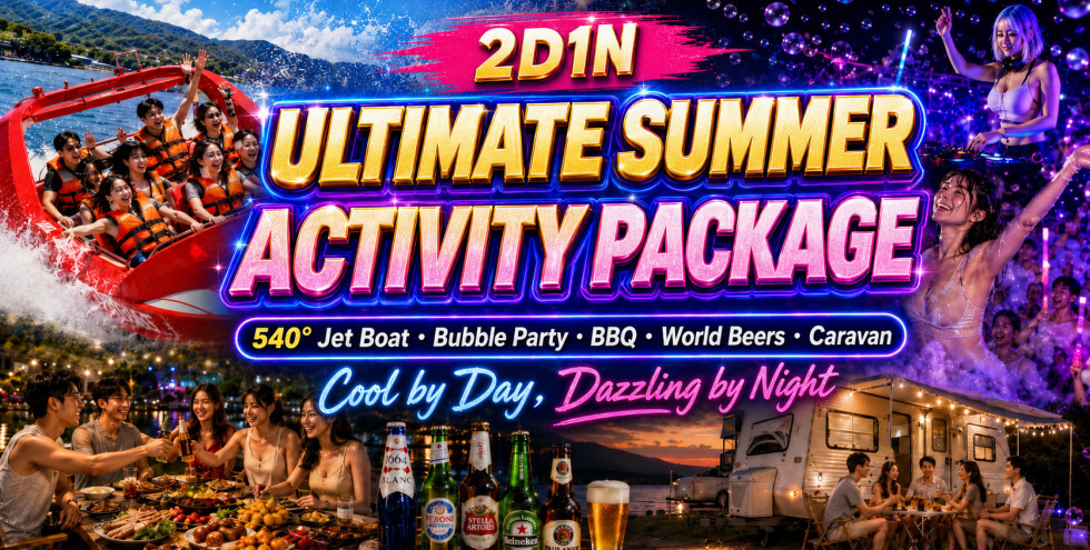 [2D1N] Ultimate Summer Activity Package (Club Party Included)